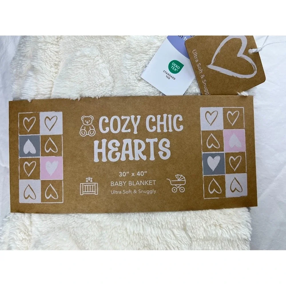 Cozy Chic Hearts beige heart